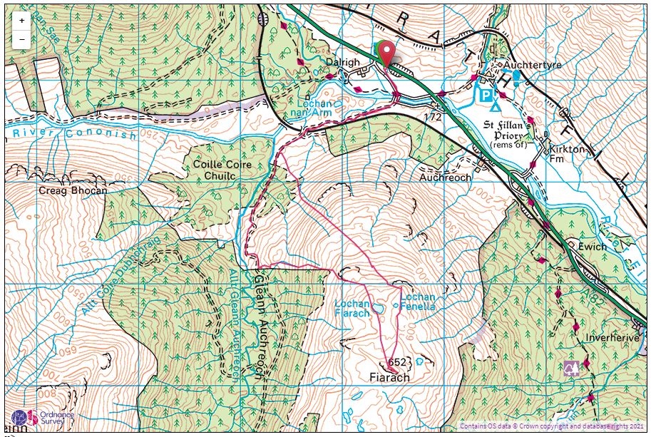 Ordnance Survey Map Example
